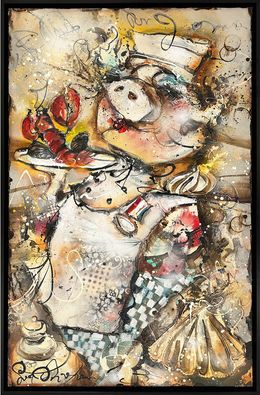 Peinture, Le Chef de Homard, Guy Olivier