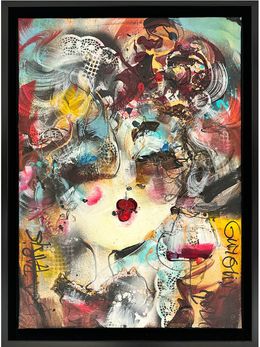 Peinture, Cafe Paris, Guy Olivier