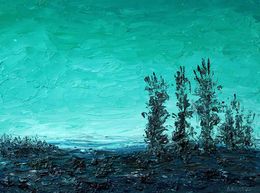 Peinture, Turquoise Dawn, Andriy Klishyn