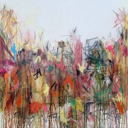 Painting, I don't want to live in your world anymore I, Frank den Os