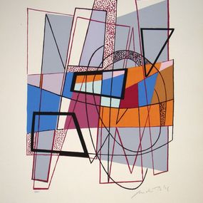 Drucke, Composition abstrait, André Bloc