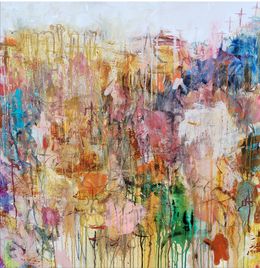 Painting, I don't want to live in your world anymore IV, Frank den Os