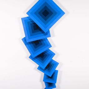 Painting, Blue attitude, George Koutsouris