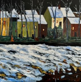 Gemälde, Winter, Clara Duch