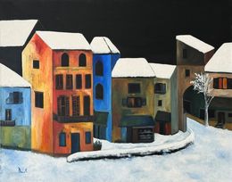 Painting, Marne-la-Vallée, Clara Duch