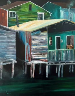 Painting, Chiloé, Clara Duch
