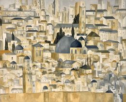 Painting, Jerusalem, Clara Duch