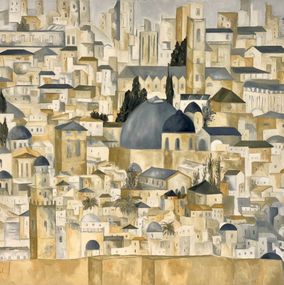 Gemälde, Jerusalem, Clara Duch