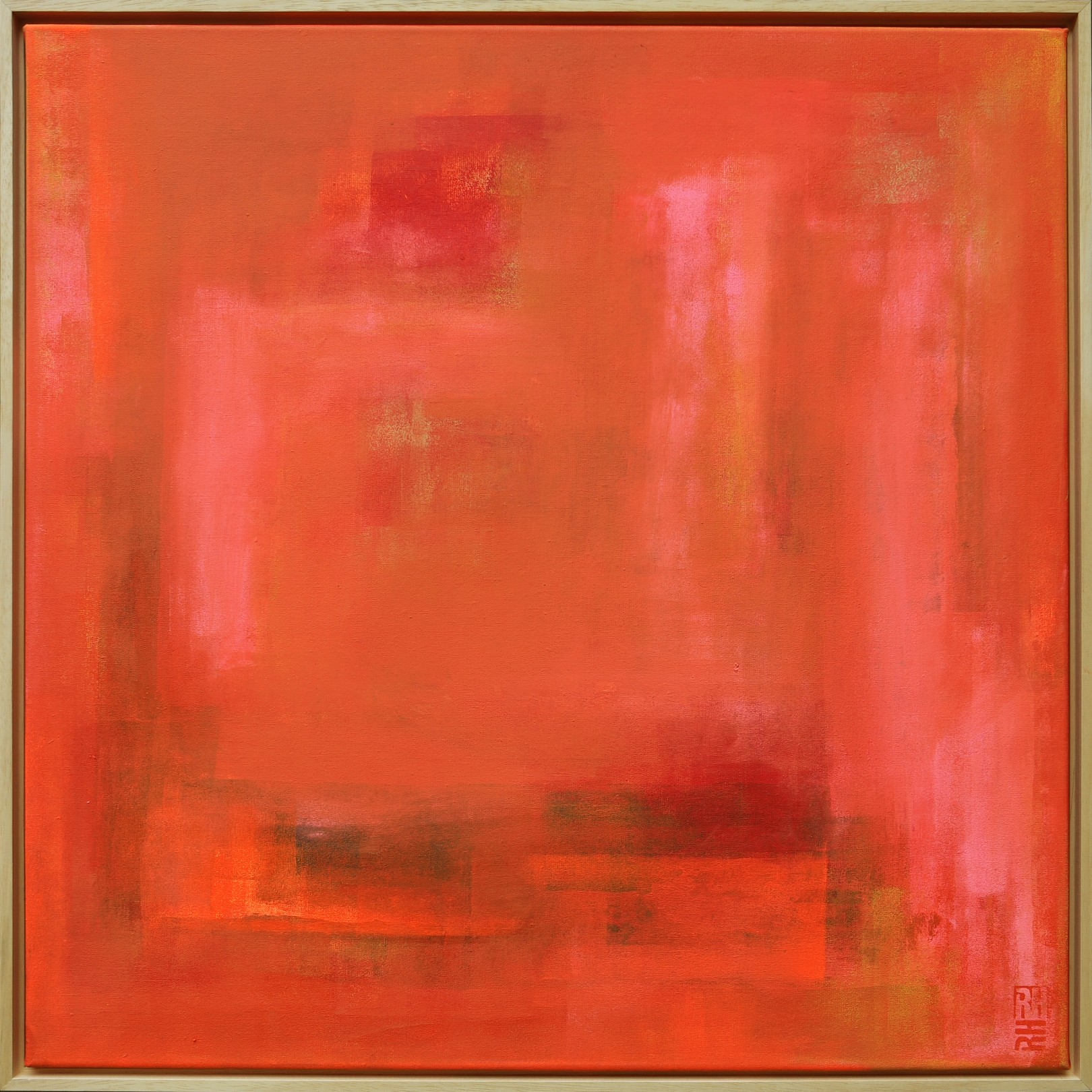 Ronald Hunter, Untitled Pink & Orange Ronald Hunter, Untitled Pink & Orange