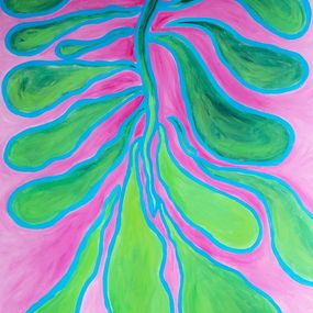 Painting, Drooping Leaves, Rosanna Ryan