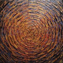 Painting, Éclat concentrique envoûtant, Jonathan Pradillon