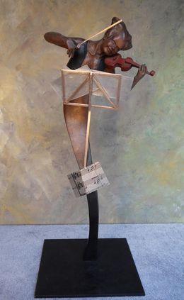 Sculpture, Violoniste, Annie Jungers