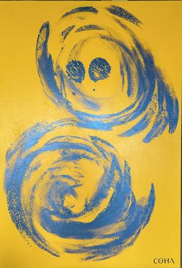 Gemälde, Le Temps Jaune, Coha