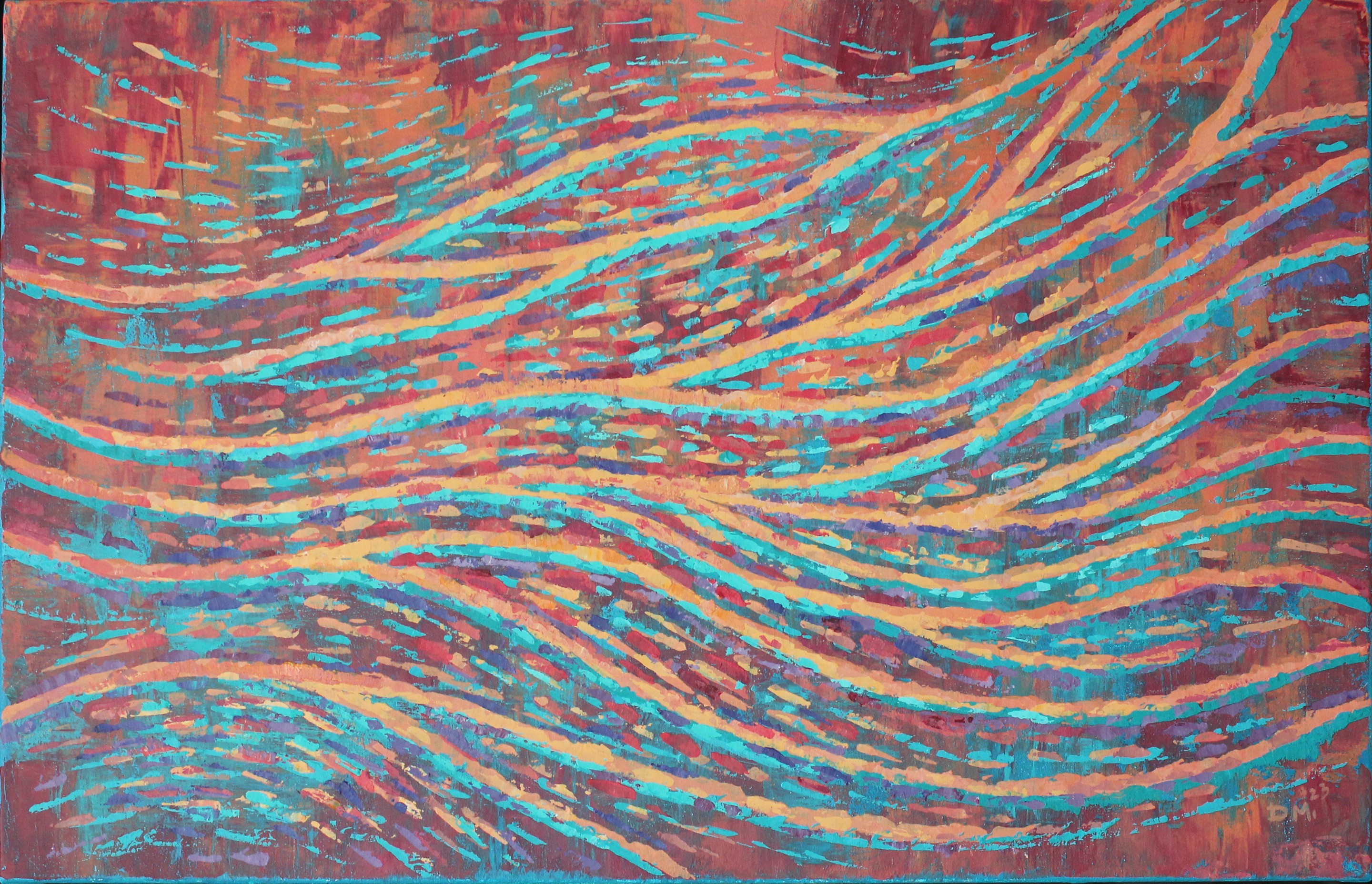 Denitsa Mihaylova, Colorful waves Denitsa Mihaylova, Colorful waves