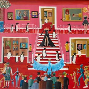 Gemälde, Royal wedding, Nearchos Ioannou