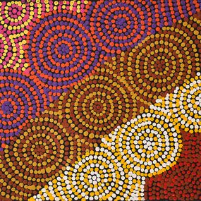 Gemälde, Karnta Jukurrpa (Womens Dreaming), Marlette Ross Napurrurla