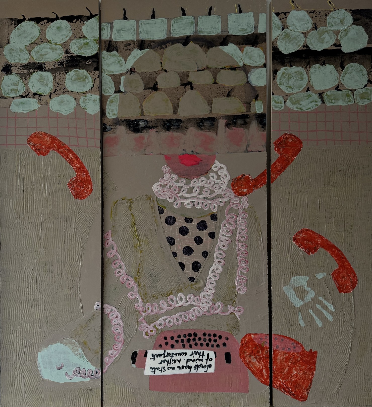 Djénina Hagenburger, Words have no state of mind. Neither their counterparts II Djénina Hagenburger, Words have no state of mind. Neither their counterparts II
