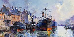Painting, Morning Glow - series Golden age, Volodymyr Gluhomanyuk