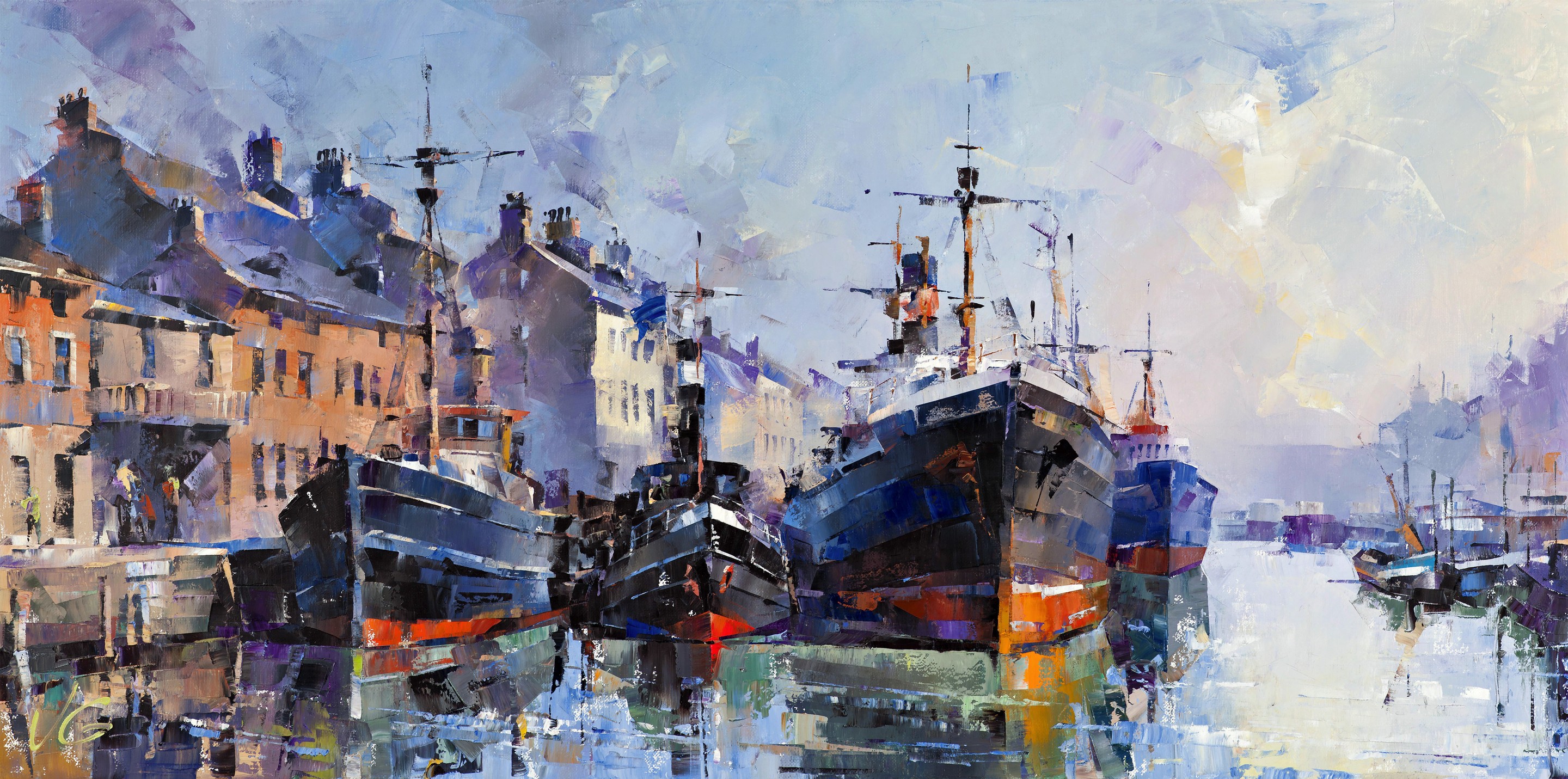 Volodymyr Gluhomanyuk, Morning Glow - series Golden age Volodymyr Gluhomanyuk, Morning Glow - series Golden age