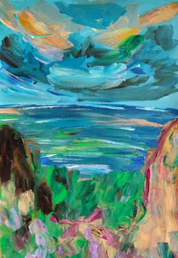 Gemälde, The whispers of the coast, Natalya Mougenot