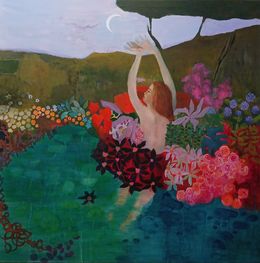 Peinture, Luna creciente, Marta Grassi