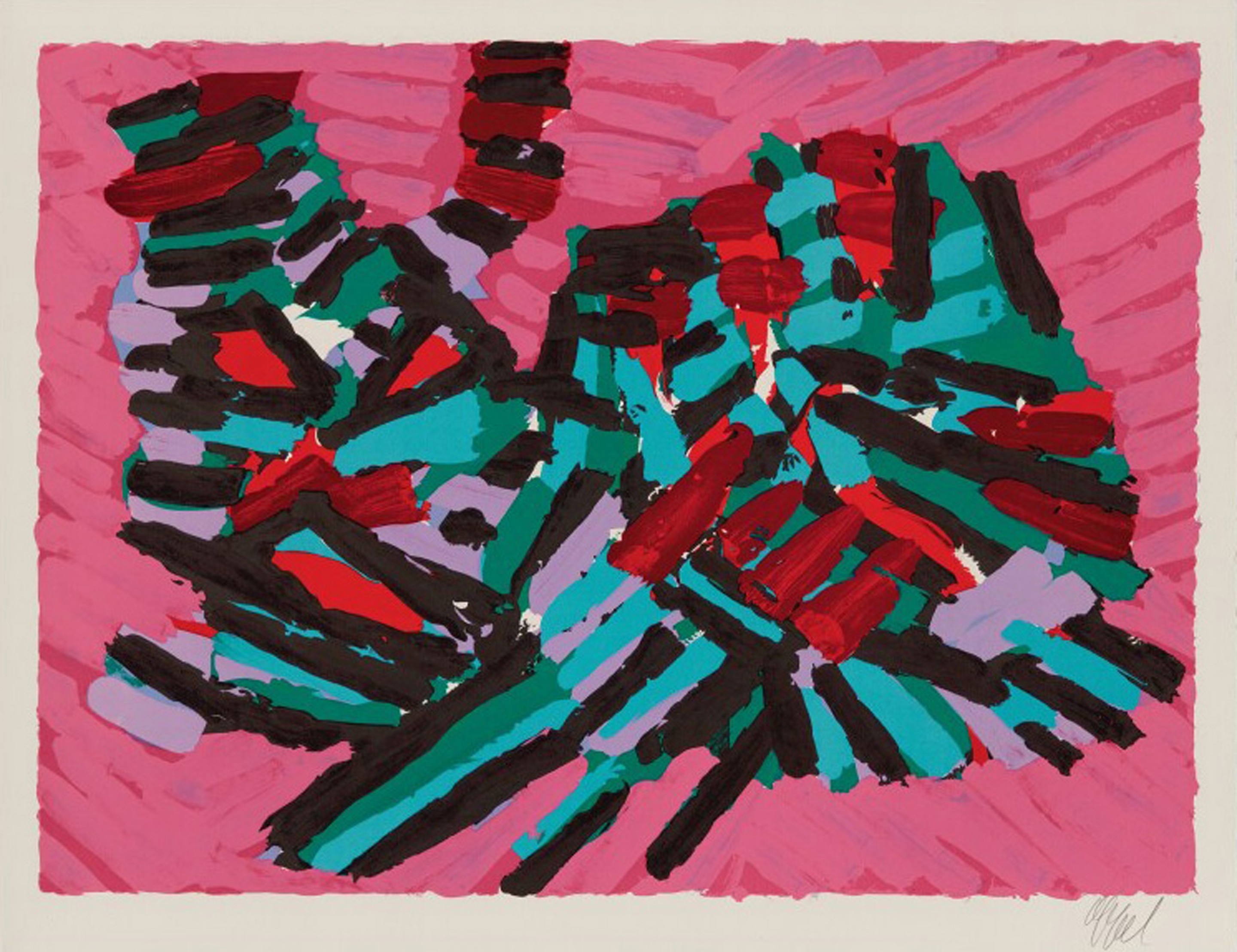 Karel Appel, About A Cat Karel Appel, About A Cat