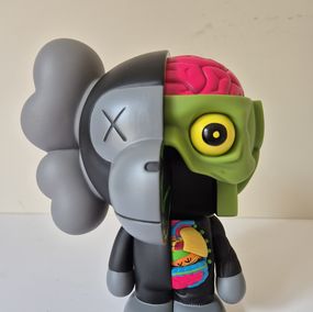 Design, Kaws Bape Dissected Milo (Black), Kaws