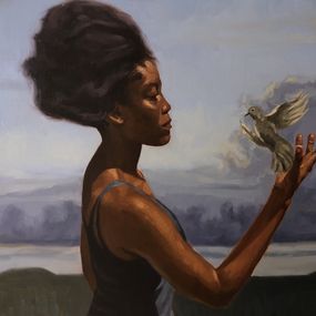Peinture, Surely I Will Fly - 21st Century, Obeka Simon