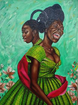 Painting, Essence of Life -21st Century, Olaosun Oluwapelumi