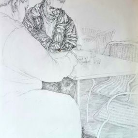 Fine Art Drawings, Les joueurs, Valérie Abadie