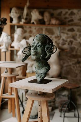 Skulpturen, Guerrier Himba, Christine Goy