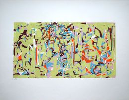 Print, Composition non figuratif, Marie Raymond