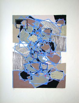 Print, Composition abstrait, Natalia Dumitresco