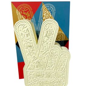 Design, Peace Fingers, Shepard Fairey (Obey)