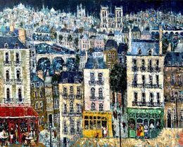 Gemälde, Sunday Morning in Paris, Ellie Hesse