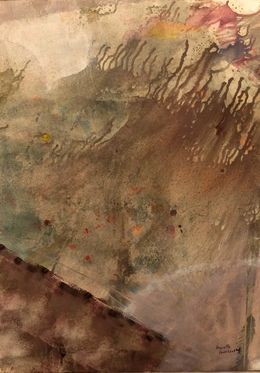 Peinture, Composition, Marcelle Loubchansky