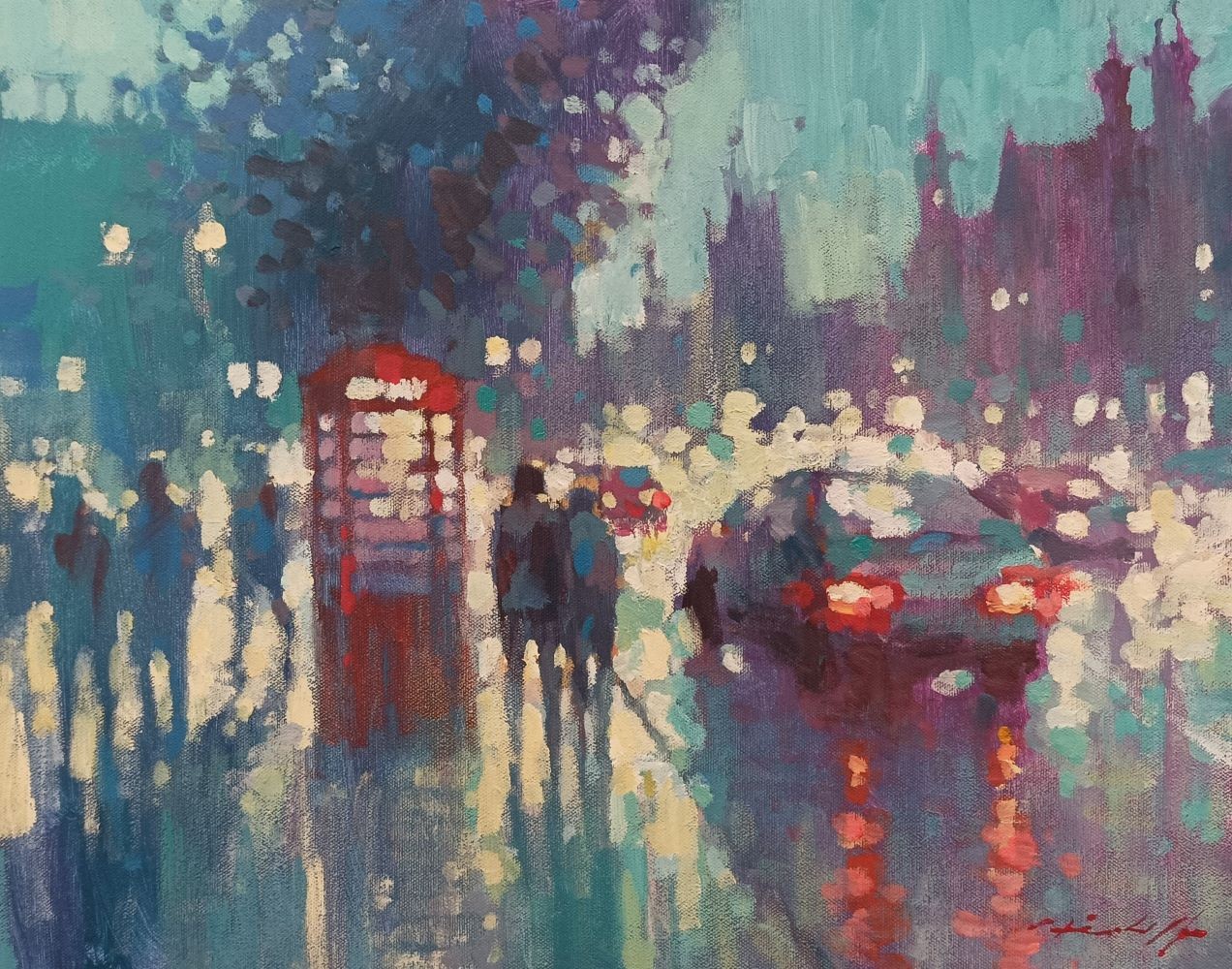 David Hinchliffe, Commuting at Dusk David Hinchliffe, Commuting at Dusk