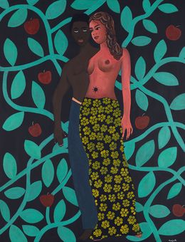 Painting, Eve et Adam, Kadjalli