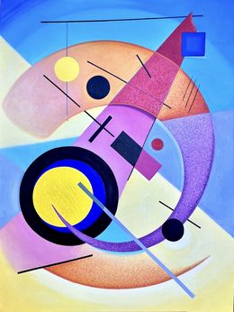 Painting, The Cosmic Dance. Composition 12, Elena Seroff