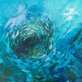 Peinture, Bait Ball Sardines, Olga Nikitina