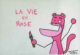 Zeichnungen, La vie Rose, Toctoc