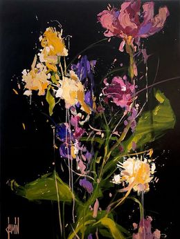 Painting, Les fleurs oubliées, David Jamin