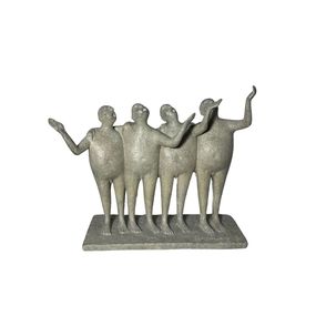 Sculpture, Choeur d'Hommes, Lucette Brandy