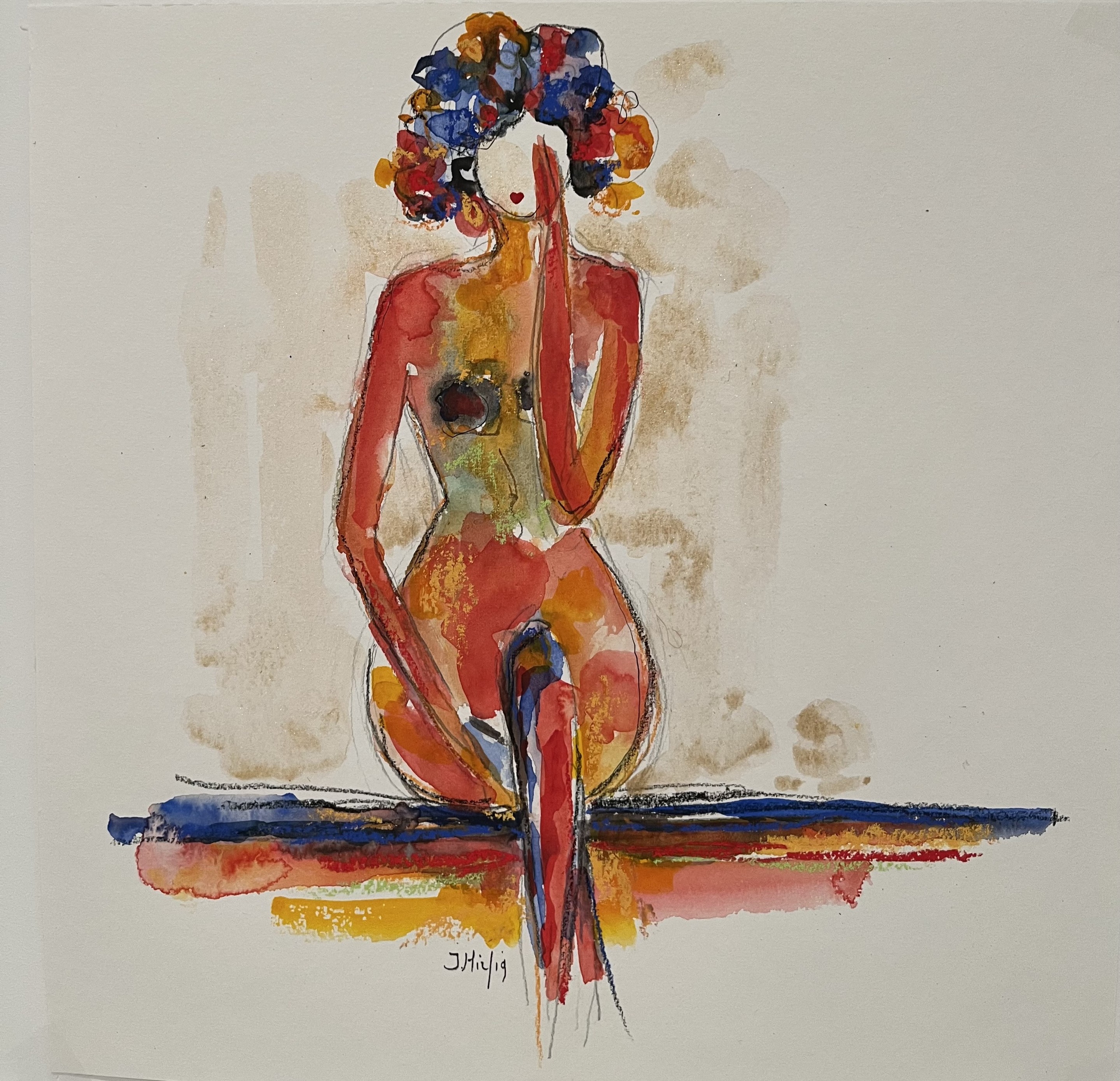 Isabelle Hirtzig, Indigo Blue Isabelle Hirtzig, Indigo Blue