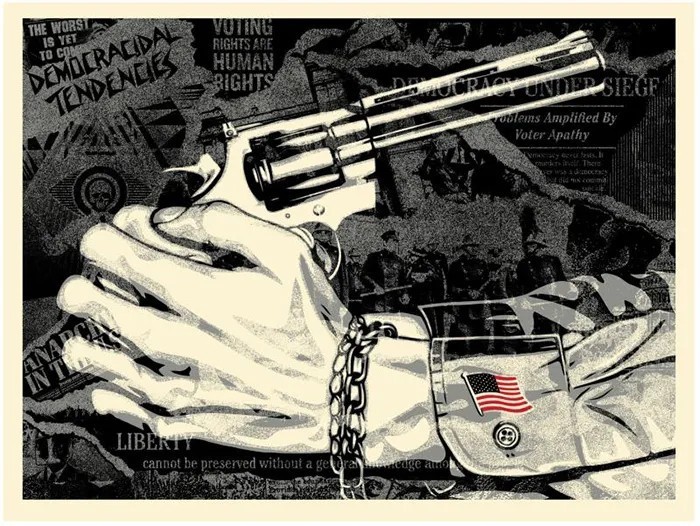 Shepard Fairey (Obey), Democracidal Tendencies Shepard Fairey (Obey), Democracidal Tendencies