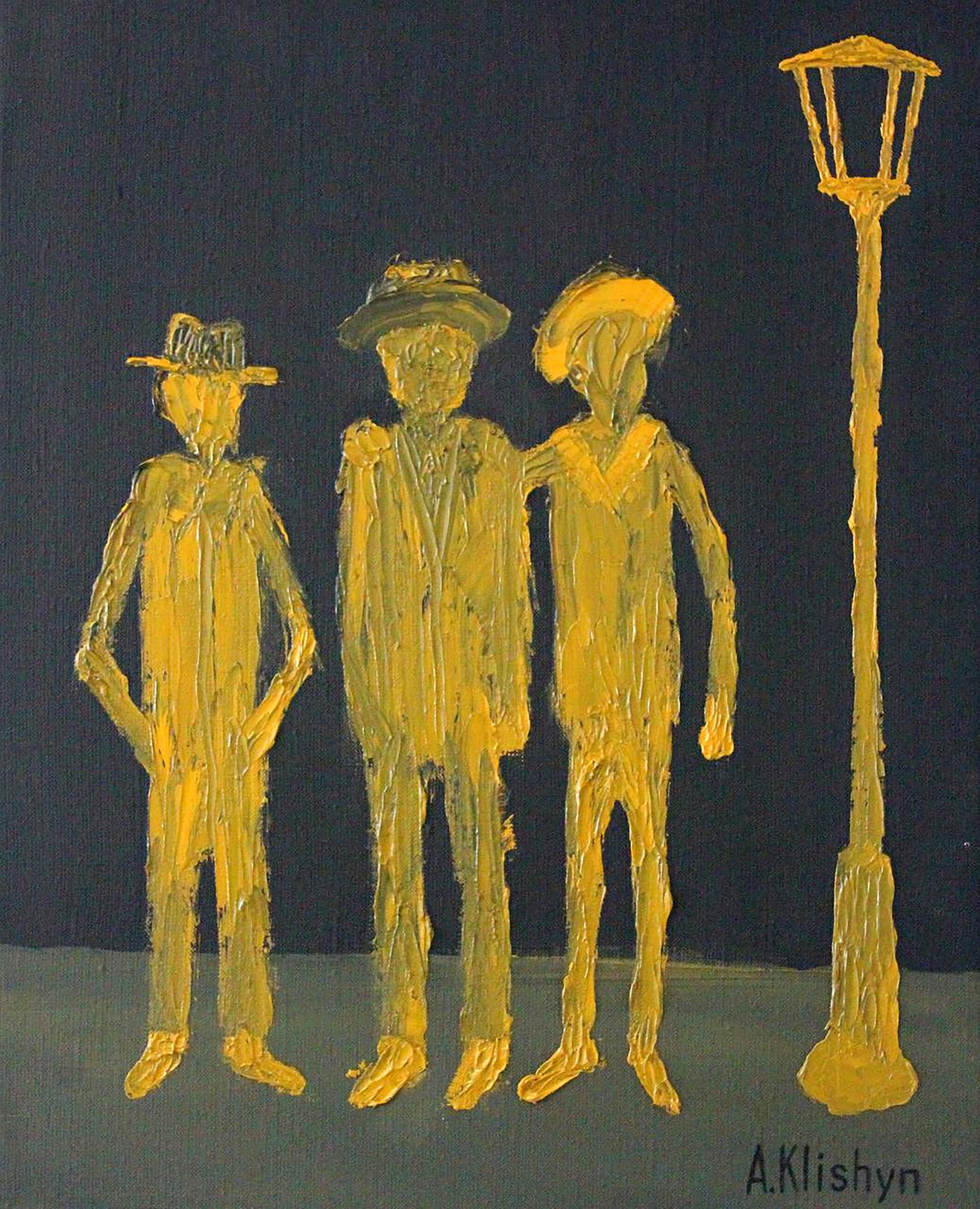 Andriy Klishyn, Three in hats Andriy Klishyn, Three in hats