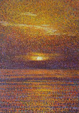 Gemälde, The radiance of the fading day, Andrii Chebotaru