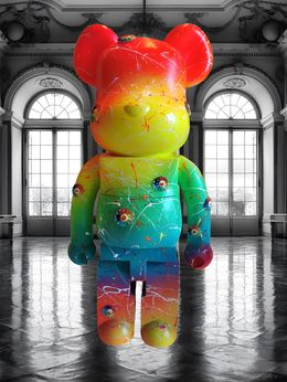 Sculpture, Bear x Murakami, Miss Mouse