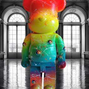 Sculpture, Bear x Murakami, Miss Mouse