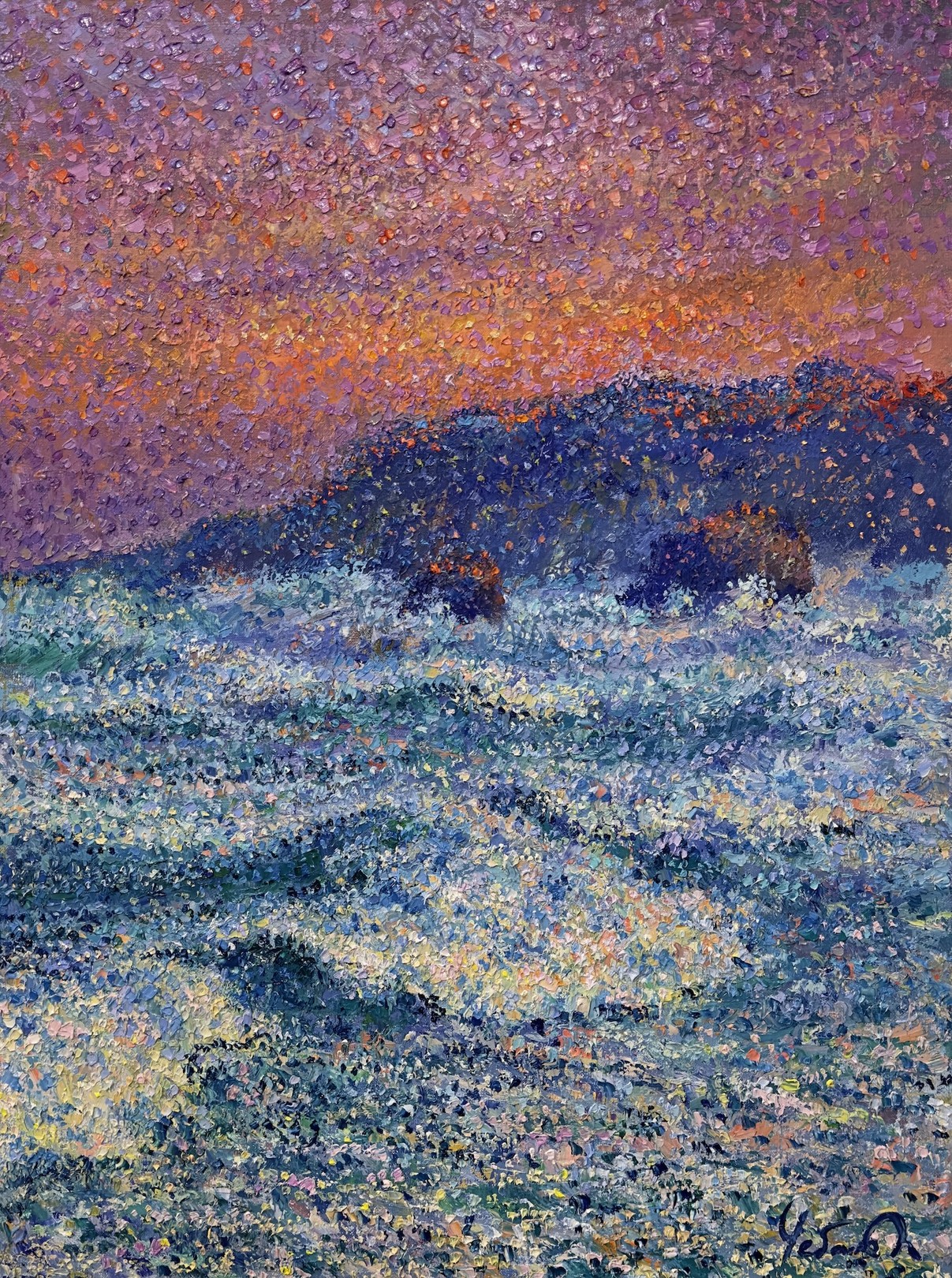 Andrii Chebotaru, Whisper of the surf in the rays of the setting sun Andrii Chebotaru, Whisper of the surf in the rays of the setting sun